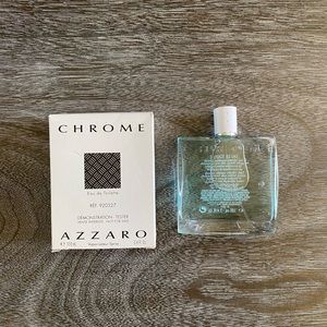 Chrome Azzaro for Men 3.4fl oz TESTER BOTTLE